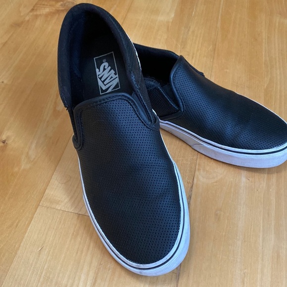 VANS | Slip-On Perforated Leather Shoe - Picture 1 of 6